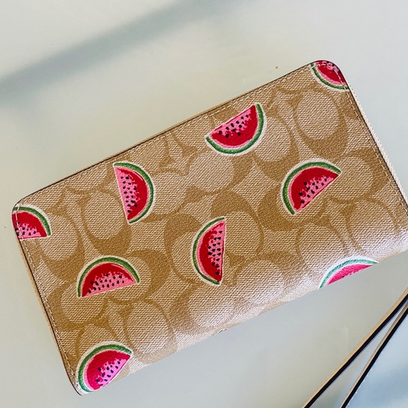 NWT Coach Elle backpack&wallet watermelon - Picture 13 of 13